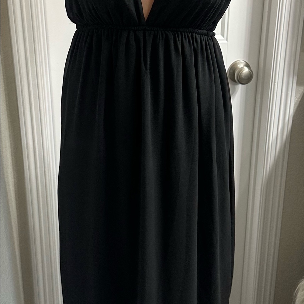 Elegant Superdown Black Gown Prom Dress